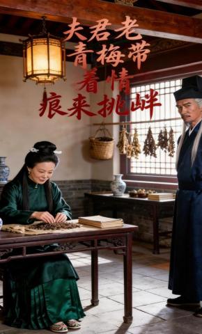 短剧《夫君的老青梅带着情痕来挑衅》海报