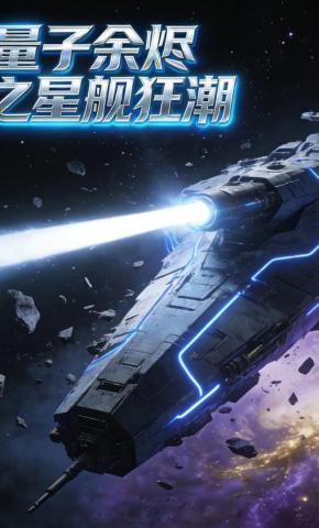 短剧《量子余烬之星舰狂潮》海报