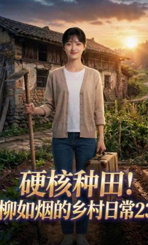 短剧《硬核种田！柳如烟的乡村日常23》海报