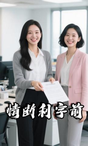 短剧《情断利字前》海报