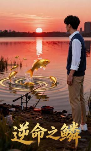 短剧《逆命之鳞》海报