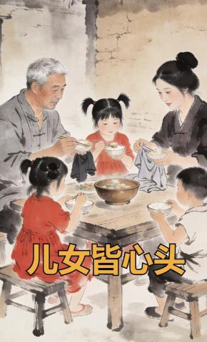 短剧《儿女皆心头》海报