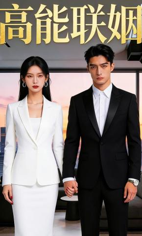 短剧《高能联姻》海报