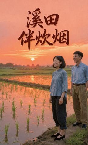 短剧《溪田伴炊烟》海报