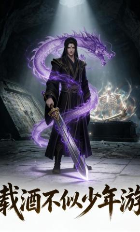 短剧《载酒不似少年游》海报