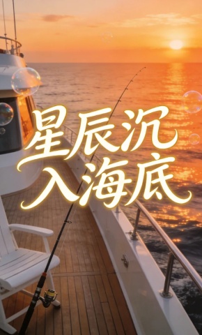短剧《星辰沉入海底》海报