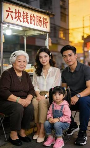 短剧《六块钱的肠粉》海报