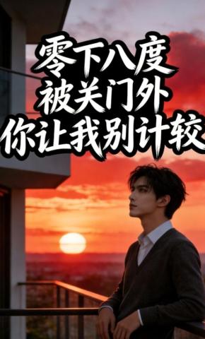 短剧《零下八度被关门外，你让我别计较》海报