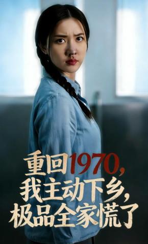 短剧《重回1970，我主动下乡，极品全家慌了》海报