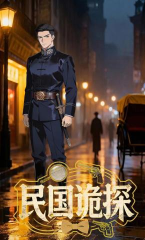 短剧《民国诡探》海报
