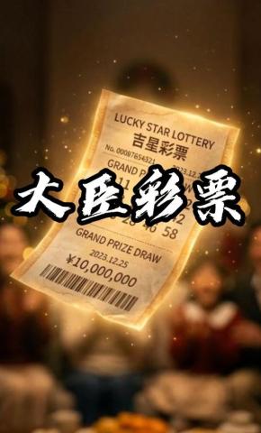 短剧《大臣彩票》海报