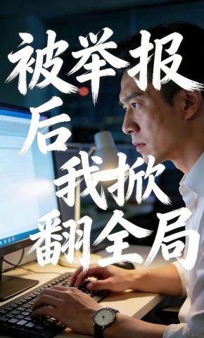 短剧《被举报后我掀翻全局》海报