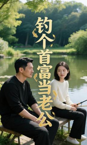 短剧《钓个首富当老公》海报