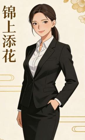 短剧《锦上添花》海报