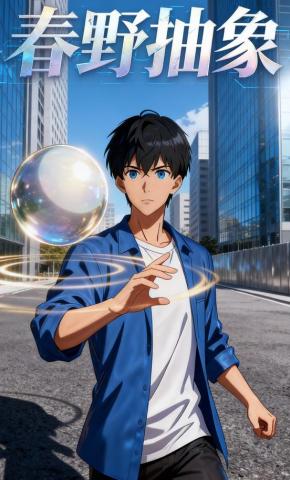 短剧《春野抽象》海报