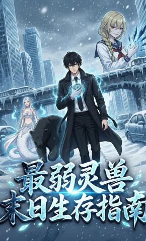 短剧《最弱灵兽末日生存指南》海报