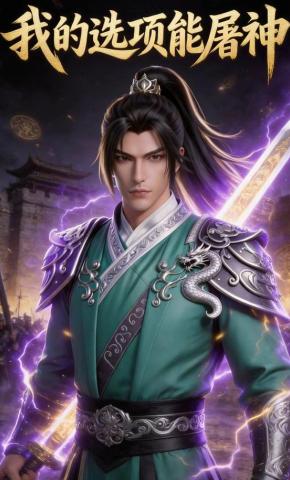 短剧《我的选项能屠神》海报