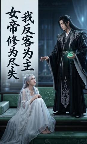 短剧《女帝师尊修为尽失，我反客为主》海报