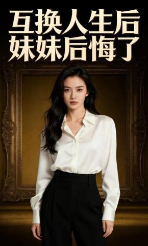 短剧《互换人生后妹妹后悔了》海报