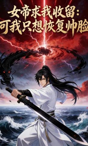 短剧《女帝求我收留：可我只想恢复帅脸》海报