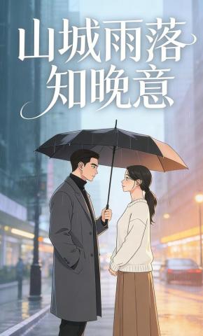 短剧《山城雨落知晚意》海报