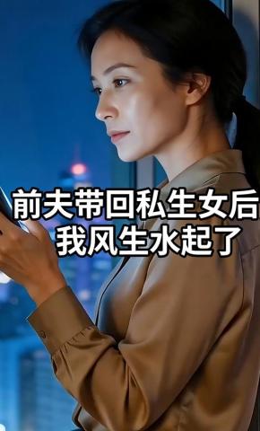 短剧《前夫带回私生女后，我风生水起了》海报