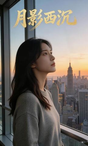 短剧《月影西沉》海报