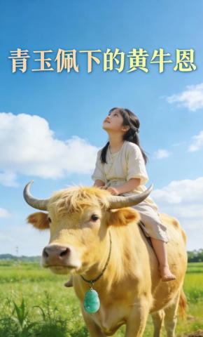 短剧《青玉佩下的黄牛恩》海报