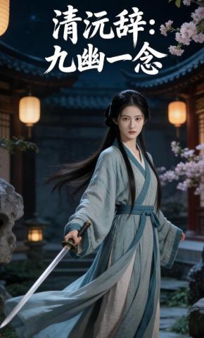 短剧《清沅辞：九幽一念》海报