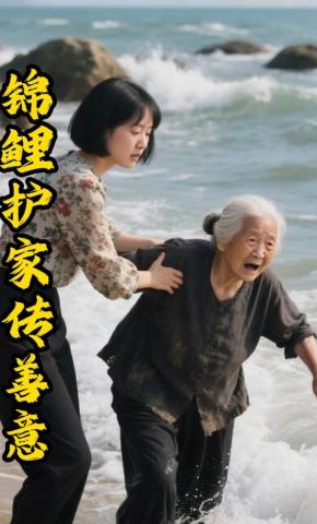 短剧《锦鲤护家传善意》海报