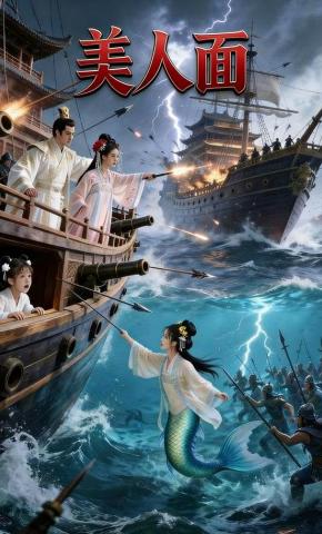 短剧《美人面》海报