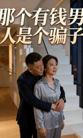 短剧《那个有钱男人是个骗子》海报