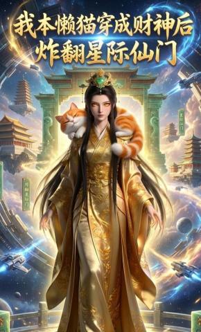 短剧《我本懒猫穿成财神后炸翻星际仙门》海报