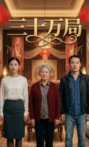 短剧《三十万局》海报