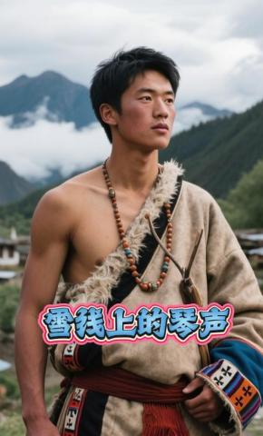 短剧《雪线上的琴声》海报