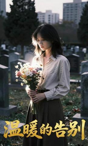 短剧《温暖的告别》海报
