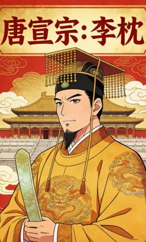 短剧《唐宣宗：李枕》海报