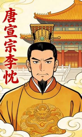 短剧《唐宣宗李忱》海报