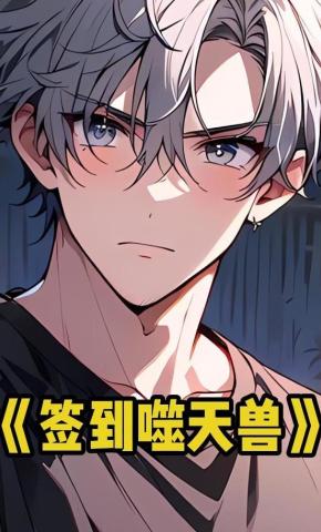短剧《签到噬天兽》海报