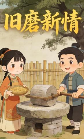 短剧《旧磨新情》海报