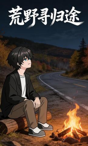 短剧《荒野寻归途》海报