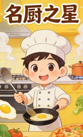 短剧《名厨之星》海报
