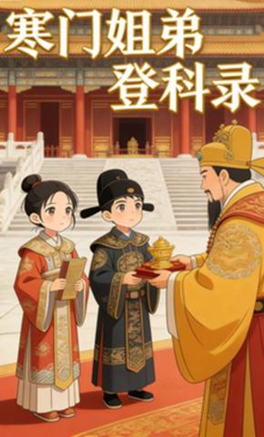 短剧《寒门姐弟登科录》海报