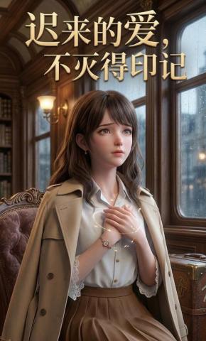 短剧《迟来的爱，不灭得印记》海报