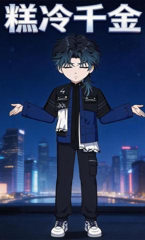 短剧《糕冷千金》海报