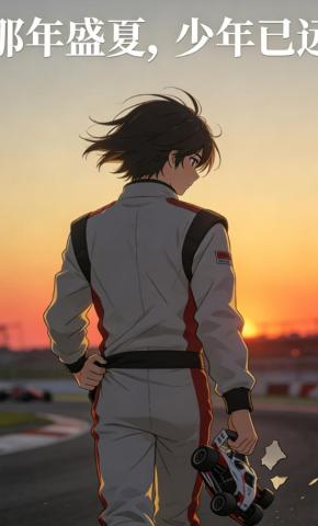 短剧《那年盛夏，少年已远》海报