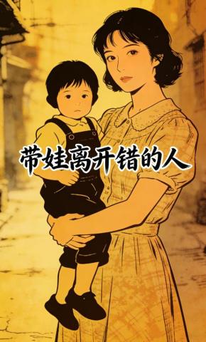 短剧《带娃离开错的人》海报