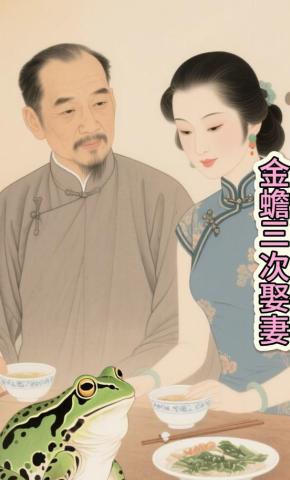 短剧《金蟾三次娶妻》海报