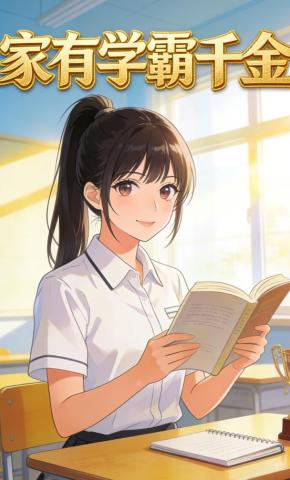 短剧《家有学霸千金》海报