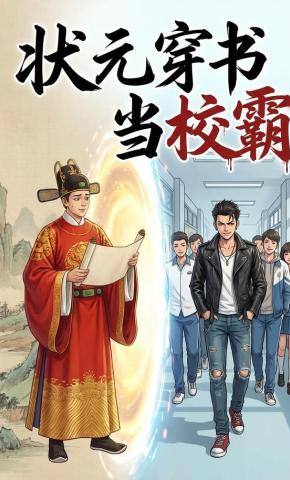 短剧《状元穿书当校霸》海报